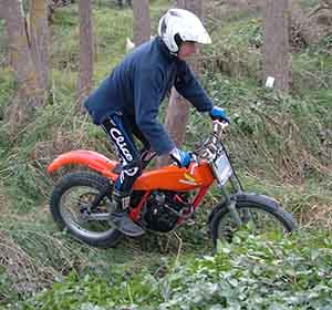 Waikuku Classic Trials, Mel. Honda TLR200