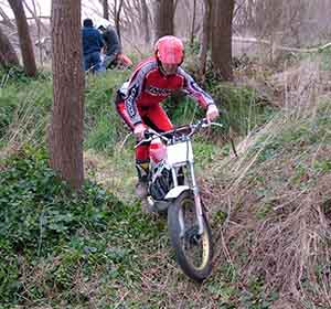 Waikuku Classic Trials Wayne. Honda TLM