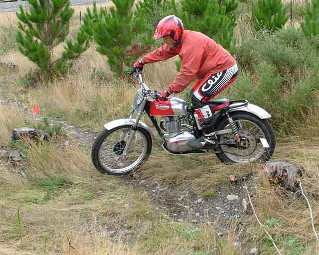 Andy Beale. Triumph Trophy Trials